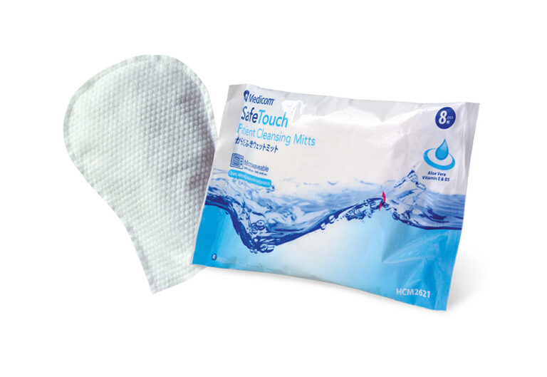 SafeTouch Patient Cleansing Mitts Quality Medical And Scientific Products