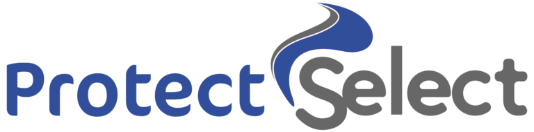 ProtectSelect Logo Final Blue Quality Medical And Scientific Products